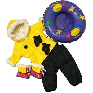 American Girl 18” Doll Vintage 1997 Terrific Tubing Outfit & Tube Complete VGUC